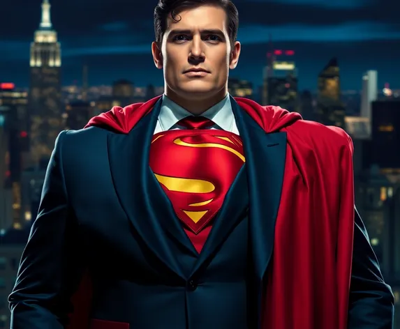 superman dress suit