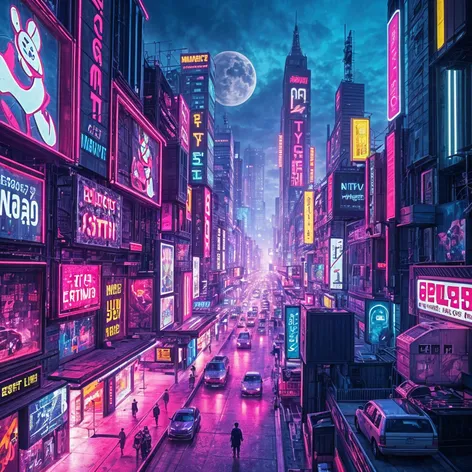 neon city