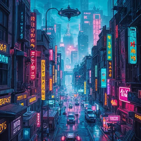 neon city