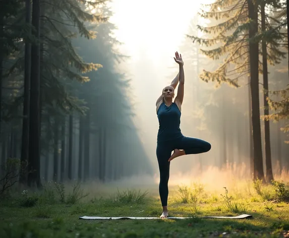 eagle pose yoga