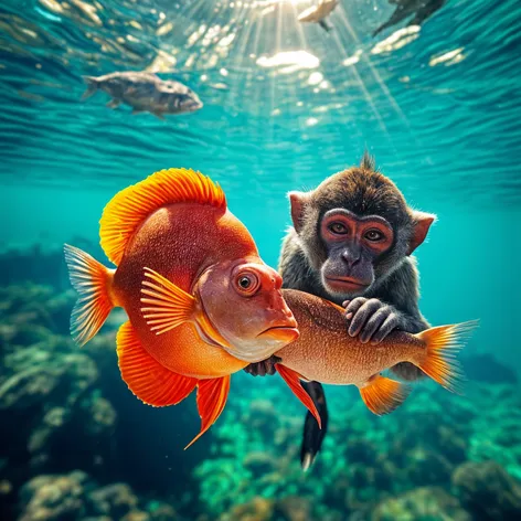 fish monkey