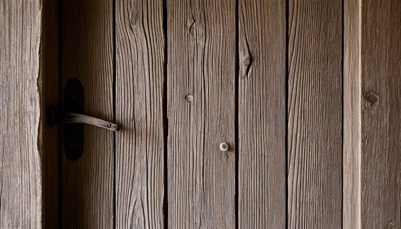 wooden door