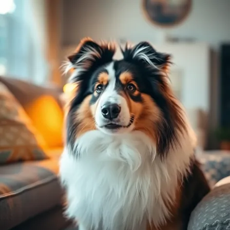 mini rough collie