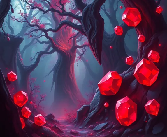 red gems