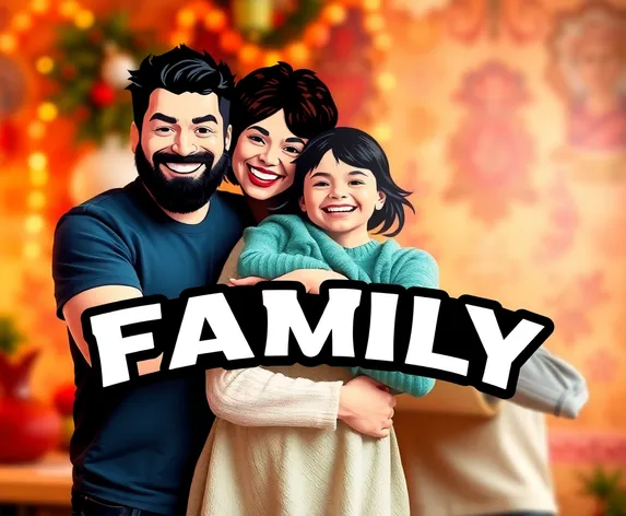 familia feliz y fuerte