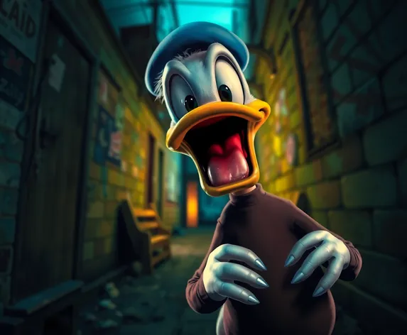 donald duck creepy