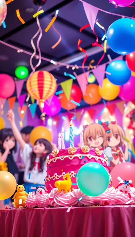 happy birthday anime images