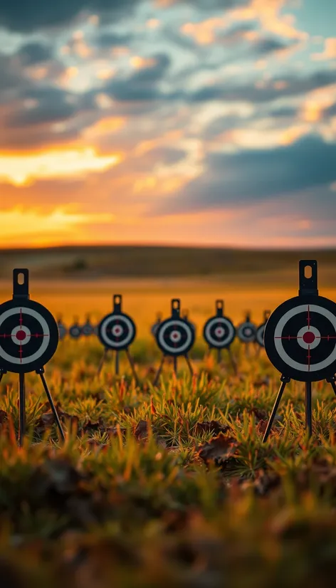 targets in a field