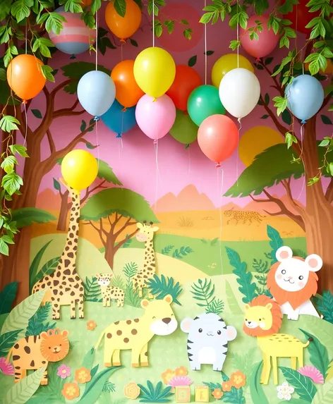 safari themed baby shower