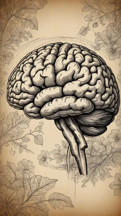 brain sketch