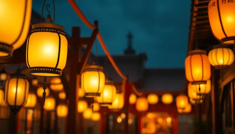 calming lanterns