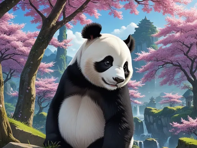 anime panda