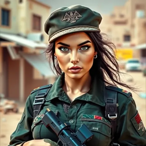 hot female military