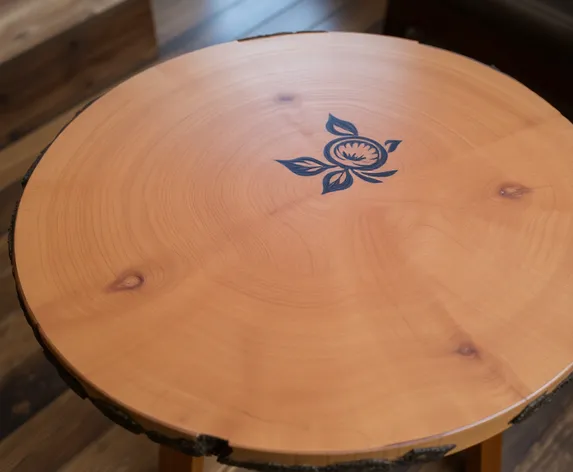 round wood table top