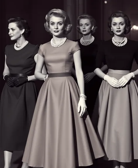 women's 1950s outfits