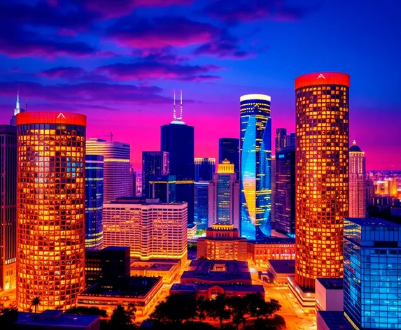 houston city skyline