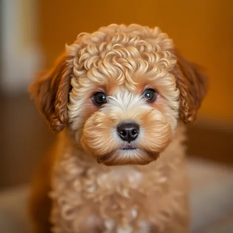 brown curly hair dog