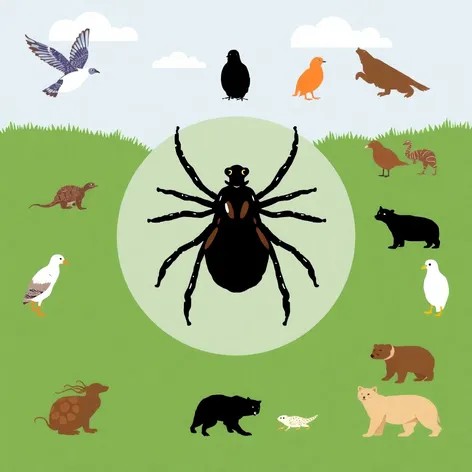 what eats ticks