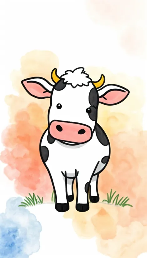 cow drawing