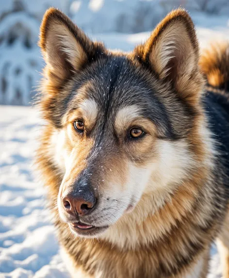 german shepherd husky mix