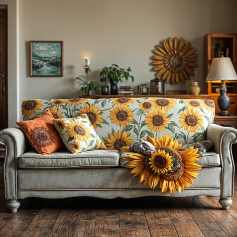 sunflower couch