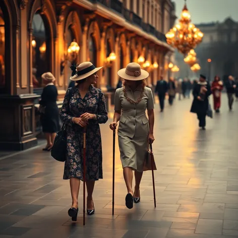 ladies walking canes