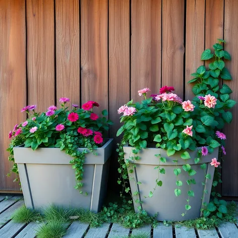 large planter boxes