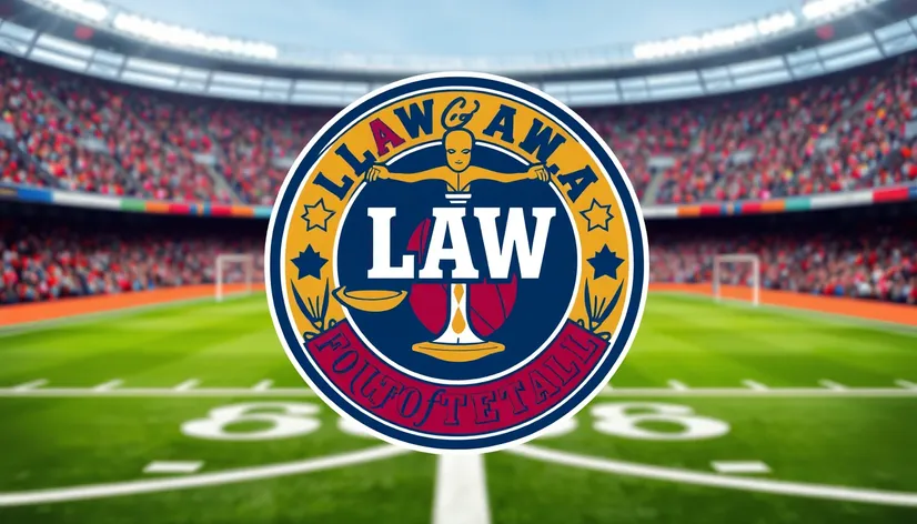 law and football logo