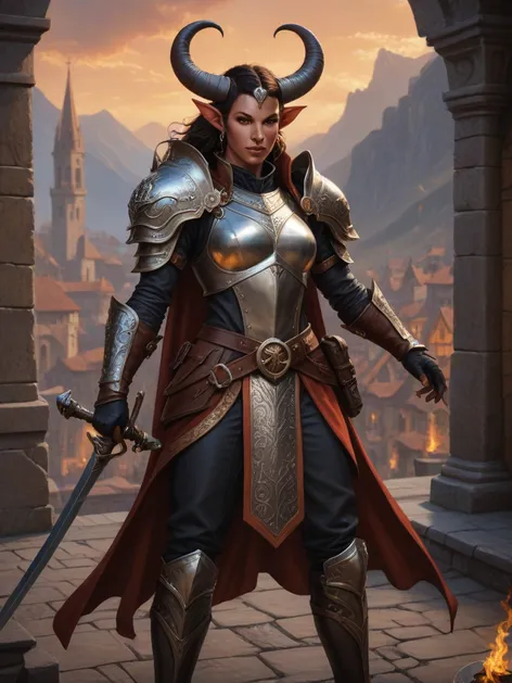 tiefling paladin