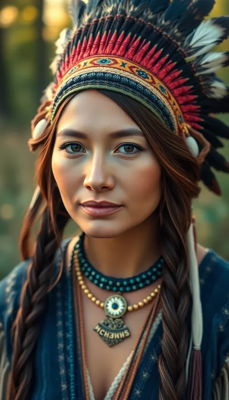 beautiful cherokee woman