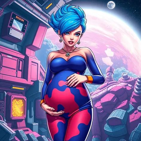 bulma is pregnant