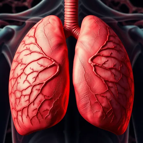 drawing the lungs