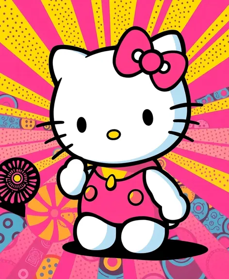 hello kitty pop art