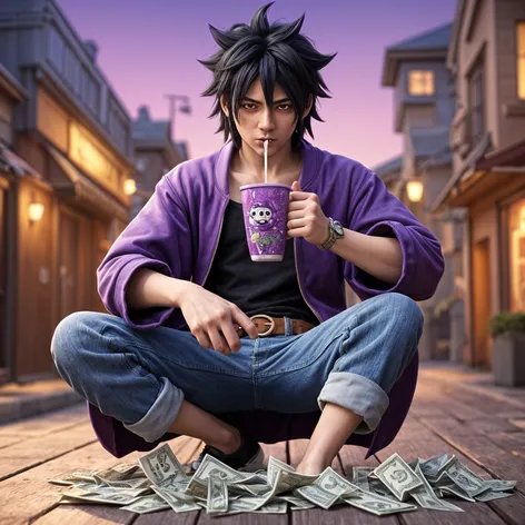 Sasuke Uchia, Thug, Gucci