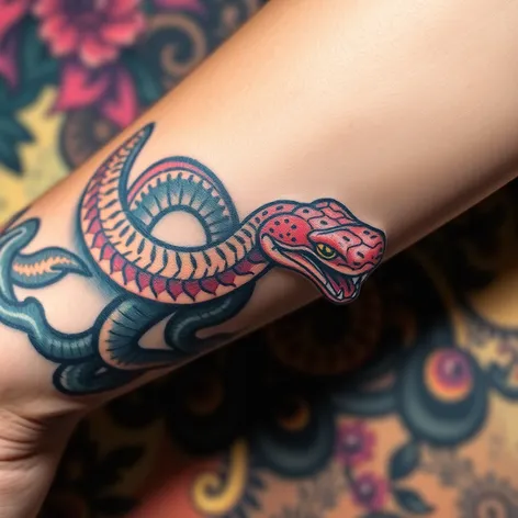 tattoo snake forearm