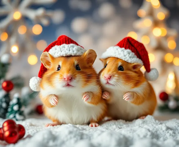 christmas hats for hamsters