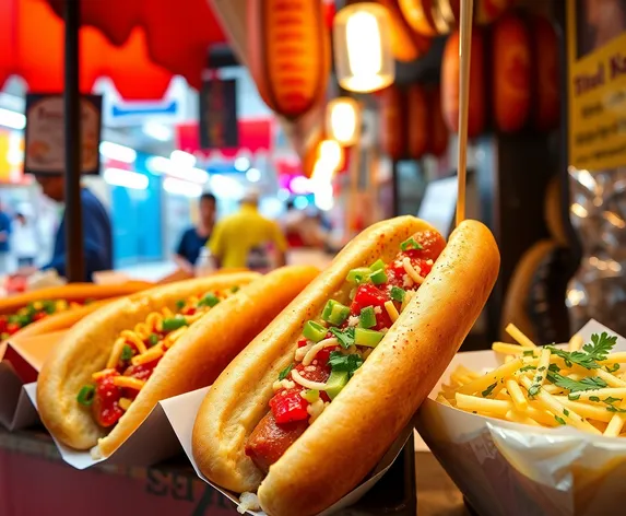 halal korean hot dogs