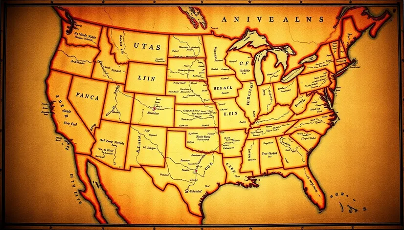 1803 map of us