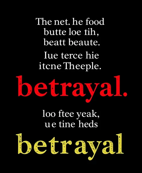 quotations about betrayal