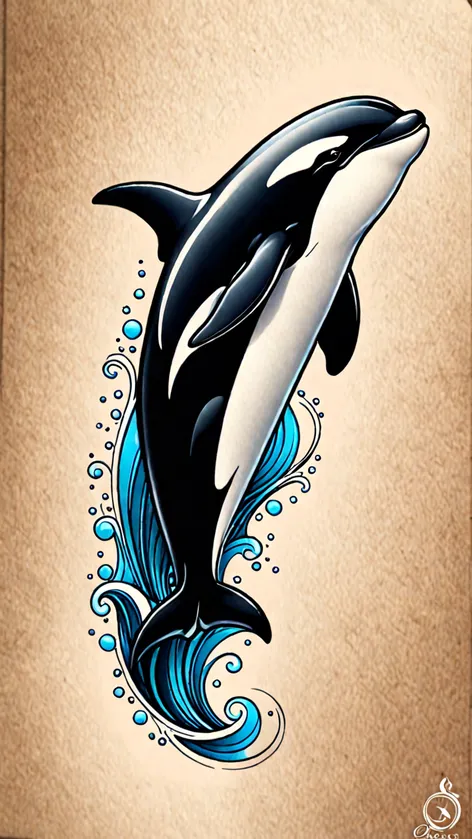 orca tattoo