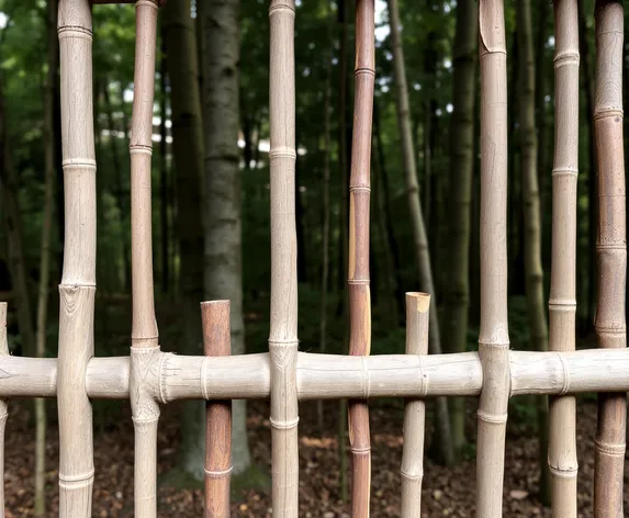 bamboo rail ties