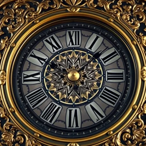 clock roman numerals