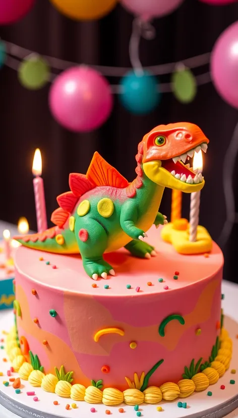 dinosaur cake