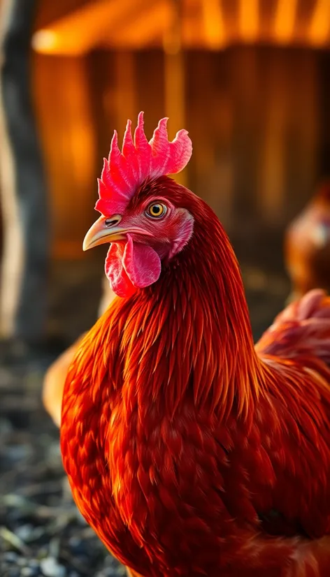 red chicken