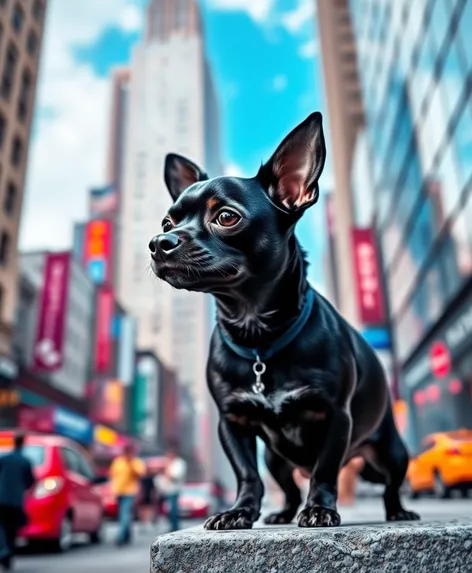 black chihuahua dog