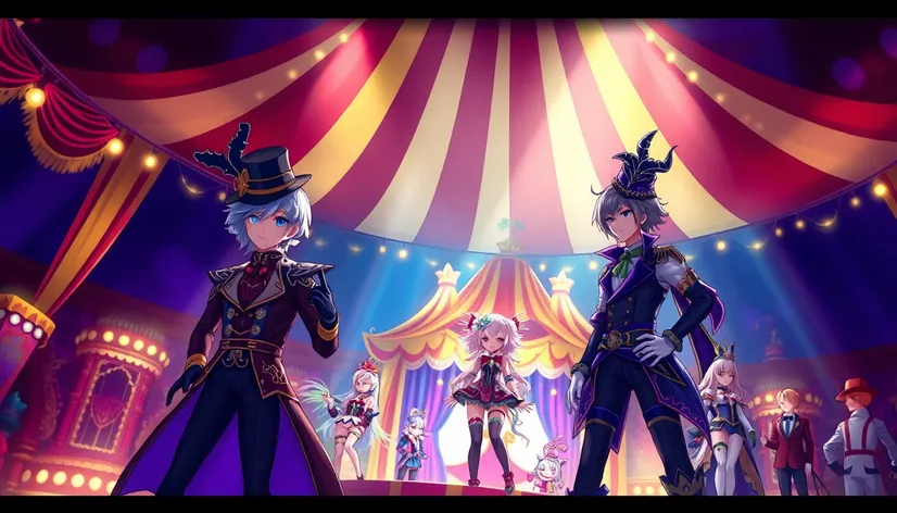 genshin impact circus characters