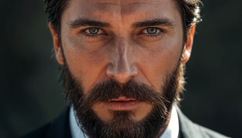 christian bale beard