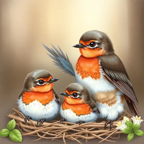 pictures of baby robins