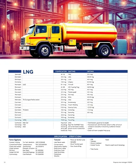 lng tanker truck specifications