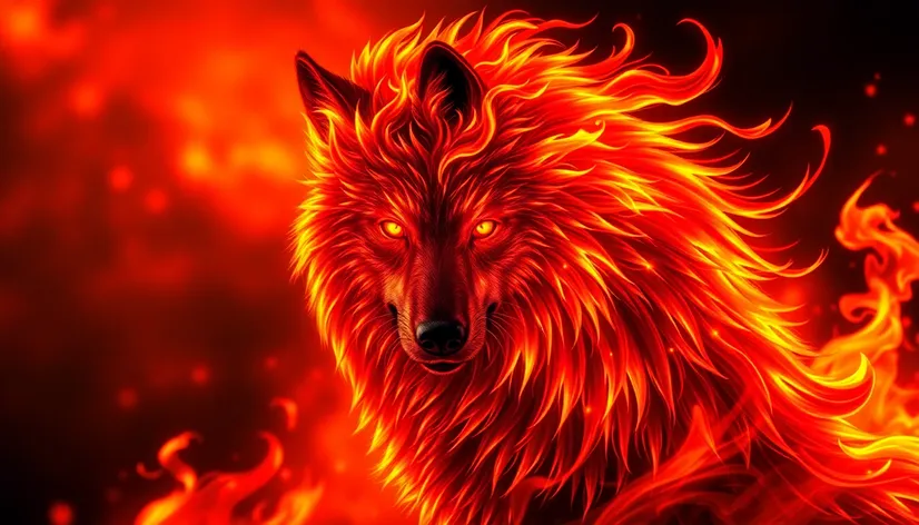 fire wolf